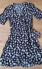Wikkeljurk met bloemmotoef van Tom Tailor, nieuw, Kleding | Dames, Zwart, Nieuw, Maat 36 (S), Boven de knie