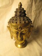 koper Boedha religie hoofdje, Antiek en Kunst, Antiek | Koper en Brons, Verzenden