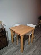 Tafel met twee stoelen, Ophalen, Rechthoekig, 50 tot 100 cm, 50 tot 100 cm
