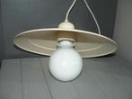 Emaille lamp hanglamp roomwit Ca 30 cm, Minder dan 50 cm, Ophalen of Verzenden, Zo goed als nieuw