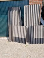 Bitumen golfplaten, Doe-het-zelf en Verbouw, Ophalen, Overige materialen, Gebruikt, Zwart