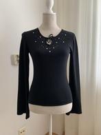 Truitje zwart s.Oliver met glitters, Kleding | Dames, Zwart, Ophalen of Verzenden, Zo goed als nieuw, Lange mouw