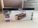 Princess Raclette gourmetstel 8 personen, Ophalen of Verzenden, Zo goed als nieuw, 8 personen of meer