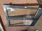 Hardhouten tuindeuren, Doe-het-zelf en Verbouw, Ophalen, Gebruikt, Buitendeur, 200 tot 215 cm