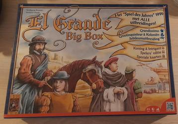 El Grande Big Box met alle uitbreidingen  beschikbaar voor biedingen