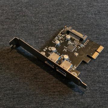 USB 3.1 PCIe uitbreidingskaart (2 poorten) beschikbaar voor biedingen