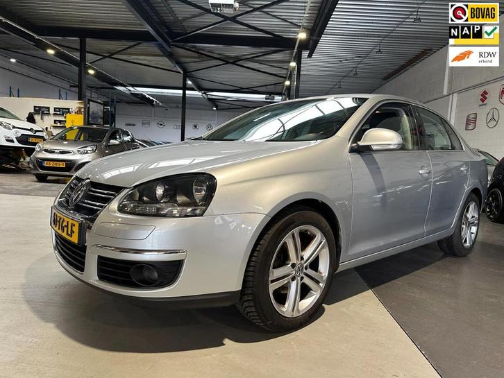 Volkswagen Jetta 2.0 FSI Comfortline Business/Trekhaak/Apk n, Auto's, Volkswagen, Bedrijf, Te koop, Jetta, ABS, Airbags, Airconditioning