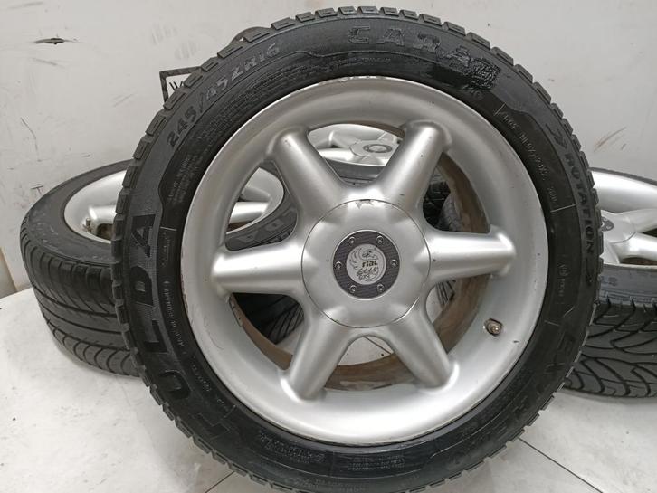 BMW 5 Serie e39 lichtmetaal velgen 16"inch 5x120, Auto-onderdelen, Banden en Velgen
