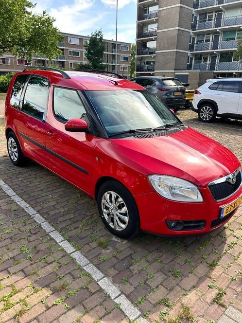 Skoda Roomster 1.4 16V 63KW 2007 Rood, Auto's, Skoda, Particulier, Roomster, Airbags, Airconditioning, Elektrische ramen, Trekhaak