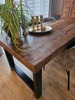 Robuuste eettafel - Livik/Cruquius - 220cm, Ophalen, Gebruikt, 100 tot 150 cm, 200 cm of meer
