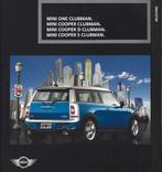 Brochure Mini Clubman 2009, Ophalen of Verzenden, Gelezen, Overige merken