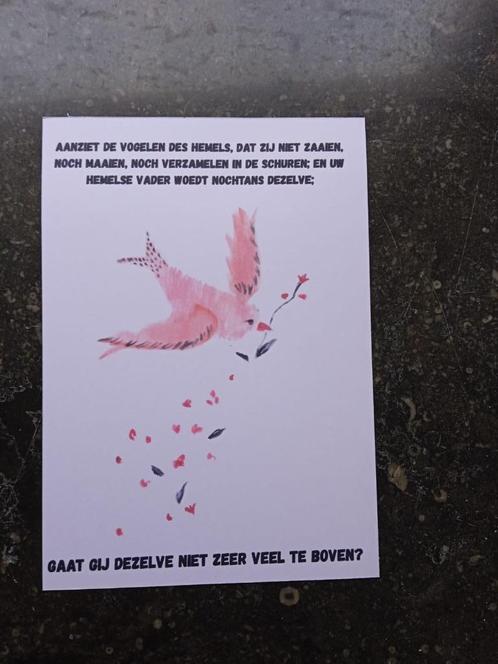 Wenskaart christelijke bemoediging, Diversen, Wenskaarten, Nieuw, Ophalen of Verzenden