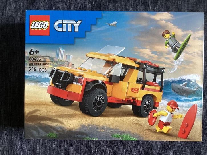 NIEUW Lego City Lifeguard truck en surfer (60453), Kinderen en Baby's, Speelgoed | Duplo en Lego, Nieuw, Lego, Complete set, Ophalen of Verzenden