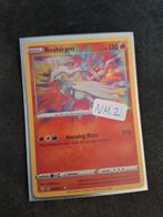 Reshiram amazing rare shining fates, Ophalen of Verzenden, Zo goed als nieuw, Losse kaart