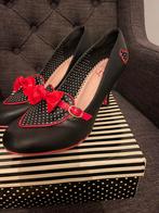 Retro schoenen mt 39, Ophalen, Pumps, Zwart, Zo goed als nieuw