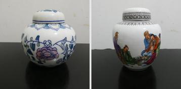 2x Chinees gember potje [1138] beschikbaar voor biedingen
