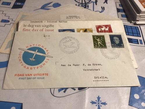 No4282 E18 gelopen Brielle Heb ook van Nederland jaargangen, Postzegels en Munten, Postzegels | Eerstedagenveloppen, Beschreven