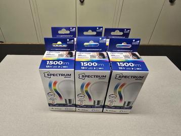 SPECTRUM smart RGB lampen 6 stuks beschikbaar voor biedingen