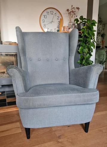 Strandmon oorfauteuil, donkergrijs IKEA beschikbaar voor biedingen