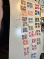 Böhmen und Mähden 23 blokken van 4 oude postzegels, Ophalen of Verzenden, Duitse Keizerrijk