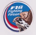 Mouwembleem (Roundel) F-16 Fighting Falcon., Verzenden, Luchtmacht, Nederland, Embleem of Badge