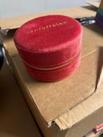 Sieradendoosje, Sieraden, Tassen en Uiterlijk, Beautycases, Ophalen of Verzenden, Nieuw, Roze, Softcase