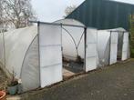 Tunnelkas / Foliekas te koop 4,5x12 meter (2x), Tuin en Terras, Gebruikt, Folie, Kweekkas, Ophalen