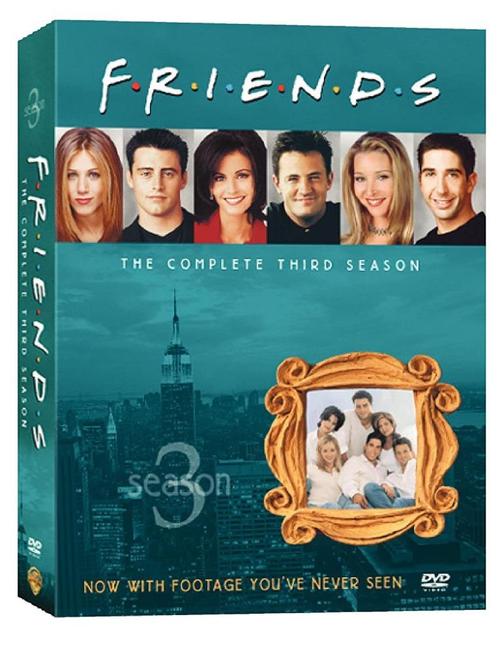 Friends 3e Serie - C.Cox/J.Aniston/M.Perry 3DVDbox NW./ORG., Cd's en Dvd's, Dvd's | Tv en Series, Zo goed als nieuw, Vanaf 12 jaar