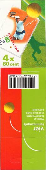 Nederland Postzegelboekje PB 52 Honderd jaar KNLTB 1999, Postzegels en Munten, Ophalen of Verzenden, Na 1940, Postfris