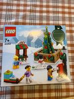 Lego 40263 Dorpsplein - Winter Village, Ophalen of Verzenden, Nieuw, Complete set, Lego