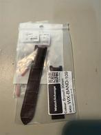 20 mm bruine leren band geschikt voor Cartier Pasha horloge, Ophalen of Verzenden, Nieuw, Bruin, Zilver