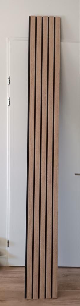 Paneel lattenwand licht eiken 260x28. beschikbaar voor biedingen