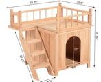 Houten hondenhuis / hondenhok – stevig & personaliseerbaar, Dieren en Toebehoren, Ophalen, Nieuw, 110 cm of meer, 100 cm of meer