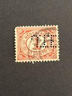 JTE1 perfin in 51, Postzegels en Munten, Ophalen of Verzenden