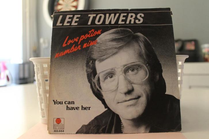 7" Single Lee Towers - Love Potion Number Nine / You Can Hav, Cd's en Dvd's, Vinyl Singles, Gebruikt, Single, Pop, 7 inch, Ophalen of Verzenden