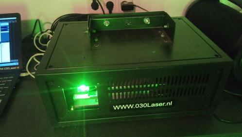 Viasho 3W 532nm DPSS ILDA Laser projector, Muziek en Instrumenten, Licht en Laser, Gebruikt, Laser, Ophalen of Verzenden