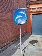 unieke satellietschotel triax met duo LNB en 2 aansluitingen, Audio, Tv en Foto, Schotelantennes, Overige merken, Gebruikt, (Schotel)antenne