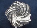 vintage Walther Glas - grote kristallen schaal op voet, Ophalen of Verzenden
