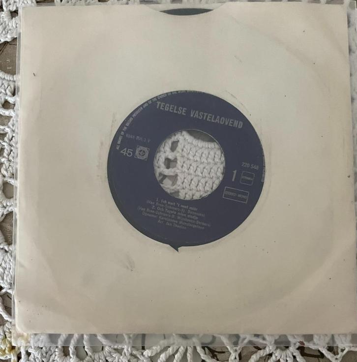 Singeltje Tegelse Vastelaovend EP, Cd's en Dvd's, Vinyl Singles, Zo goed als nieuw, EP, Nederlandstalig, 7 inch, Ophalen of Verzenden
