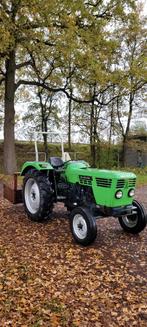 Deutz 4006 met grondbak, Zakelijke goederen, Agrarisch | Tractoren, Ophalen of Verzenden, Gebruikt, Tot 80 Pk, Deutz - Fahr