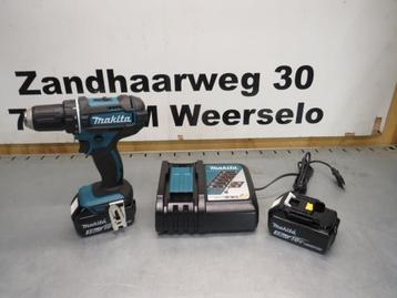 Makita DDF482 18V Li-ion accu schroefboormachine accus lader beschikbaar voor biedingen