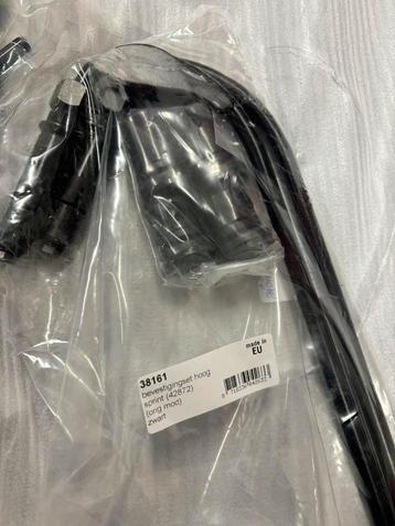 Vespa Windscherm beugels / bevestiging set zwart hoog NIEUW beschikbaar voor biedingen
