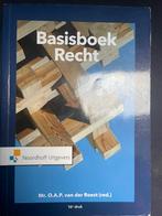 Basisboek Recht - Inleiding Juridisch Onderwijs, Ophalen of Verzenden, Gamma, Zo goed als nieuw, HBO