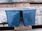 vierkante potten 9x9 cm pot 0,5 liter., Tuin en Terras, Bloempotten, Ophalen, Muntmeester 471 5406BJ Uden, Gebruikt, Rond