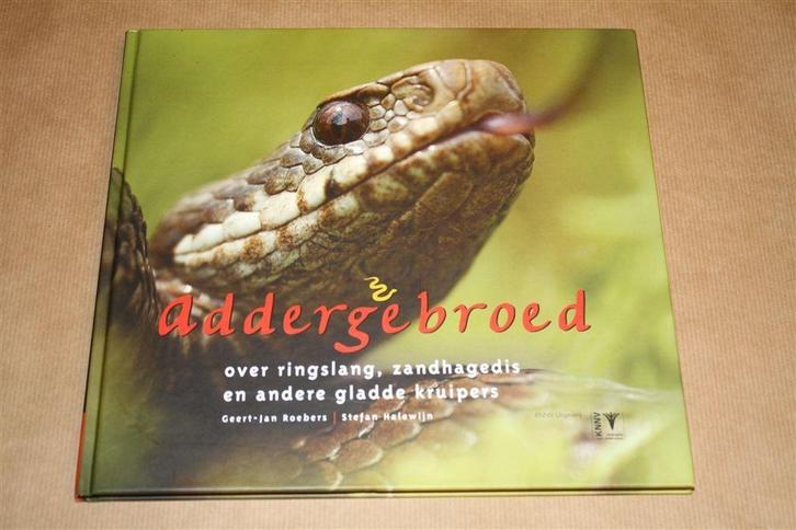 Addergebroed. Over ringslang, zandhagedis e.a. ..., Boeken, Dieren en Huisdieren, Zo goed als nieuw, Ophalen of Verzenden
