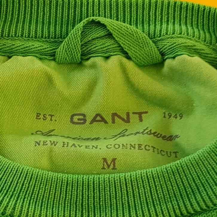 GANT  trui  met groene  kleur maat  M 50, Kleding | Heren, Truien en Vesten, Nieuw, Maat 48/50 (M), Groen, Verzenden