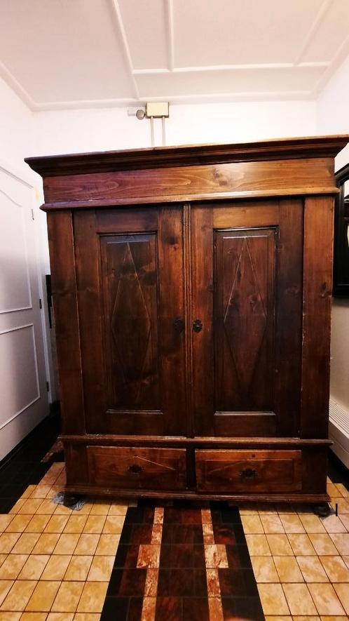 Oostenrijkse servieskast, Huis en Inrichting, Kasten | Buffetkasten, Gebruikt, 150 tot 200 cm, 150 tot 200 cm, 50 tot 75 cm, Met lade(s)