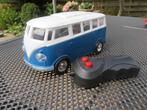 Hugar Volkswagen bus T1 Transporter blauw   18,5 cm lang, Ophalen of Verzenden, Auto