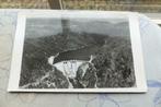 Frankrijk luchtfoto stuwdam in de Dordogne Lapie 45x25cm, Gebruikt, Foto, 1940 tot 1960, Buitenland