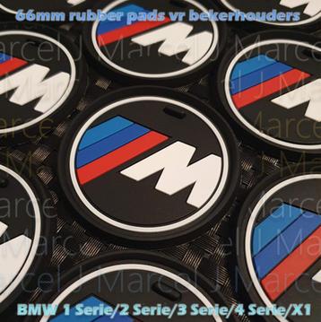 BMW CUP PADS BEKERHOUDERS 66mm beschikbaar voor biedingen